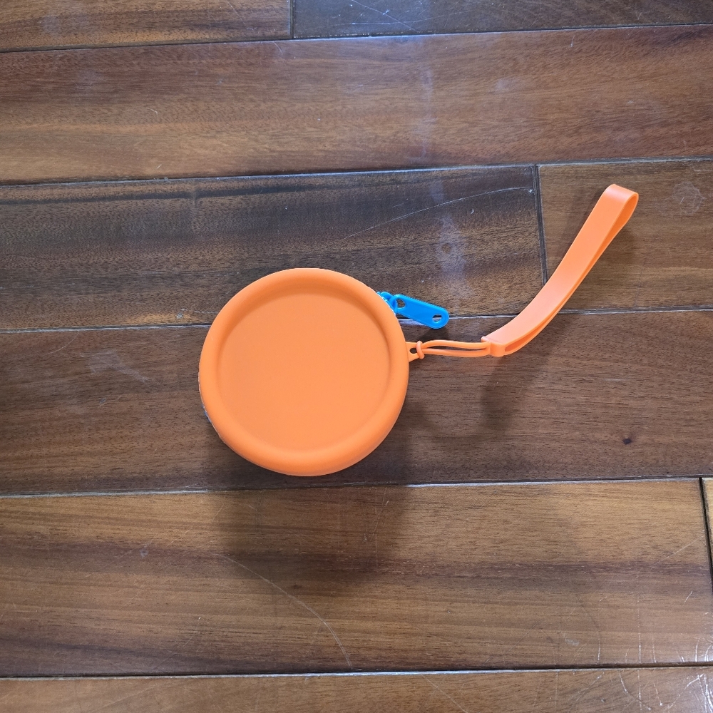 Rad Rev Orange Silicone Coin Pouch - Picture 2 of 3